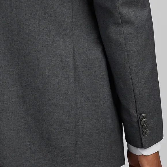 NEW Suit Jacket 46L + Pants 32W Made in USA Tailored Fit FULL SUIT Joseph Abboud - Picture 4 of 5